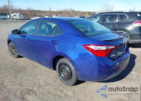 2014 Toyota Corolla S Plus из США, поврежденный, VIN 2T1BURHE6EC184715